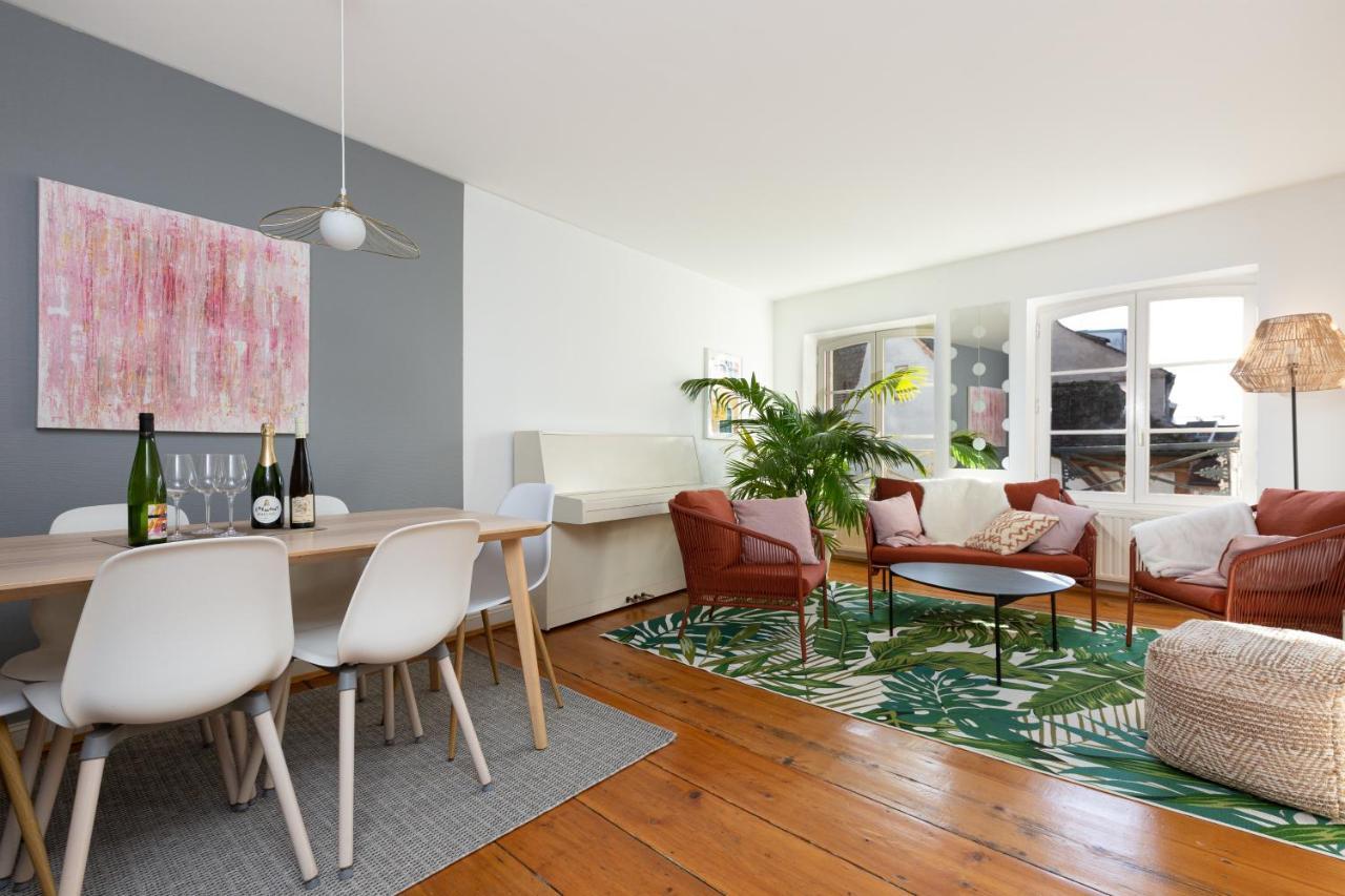 Petite France-Cathedrale, Duplex 100M2- 3 Chambres Estrasburgo Exterior foto